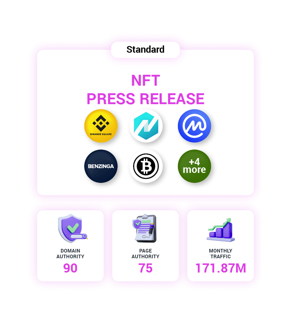 Press Release on NFT Media Outlets