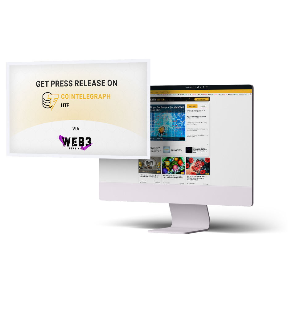 Press Release on CoinTelegraph Lite