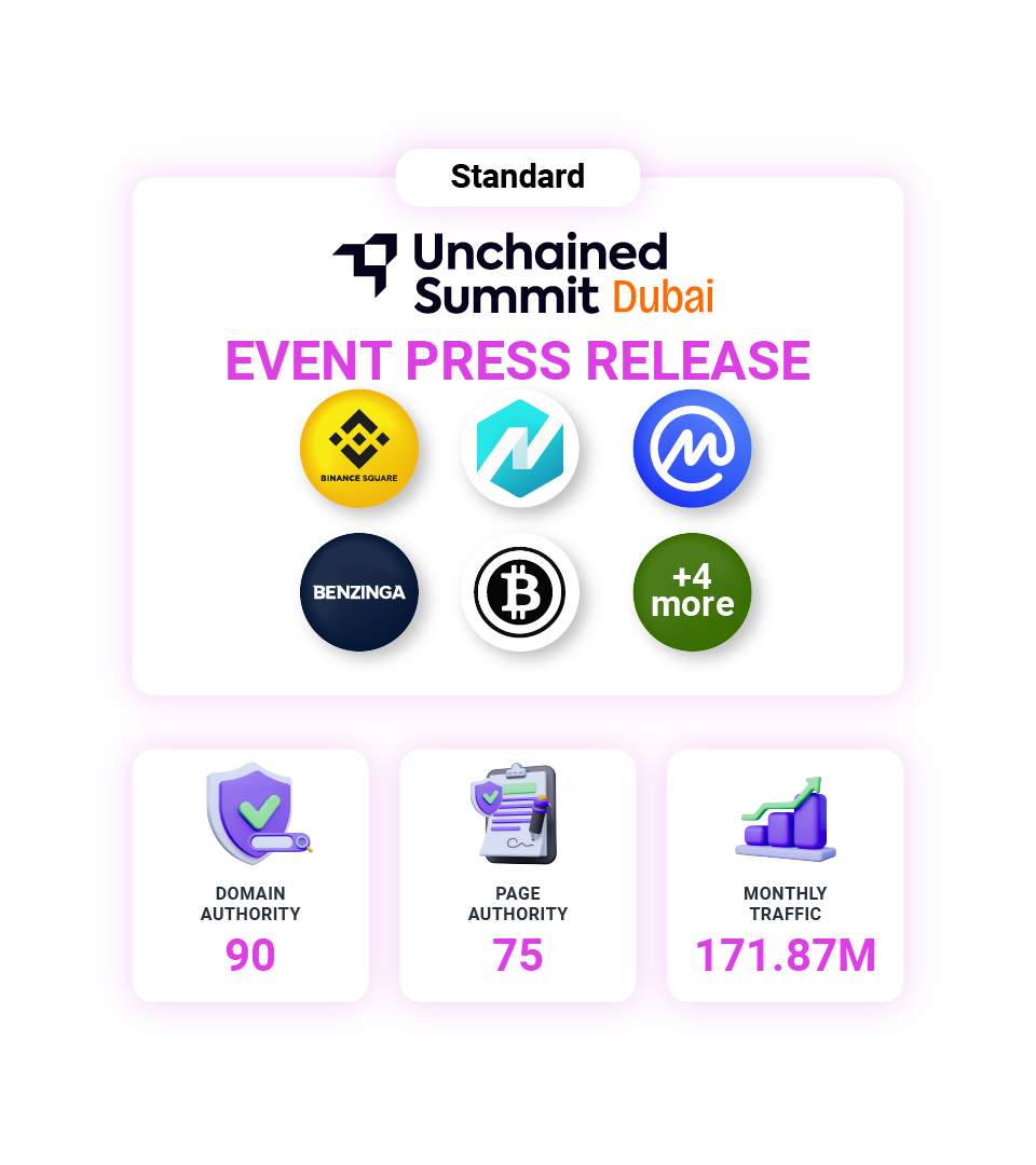 Unchained Summit Dubai 2026 Event Press Release