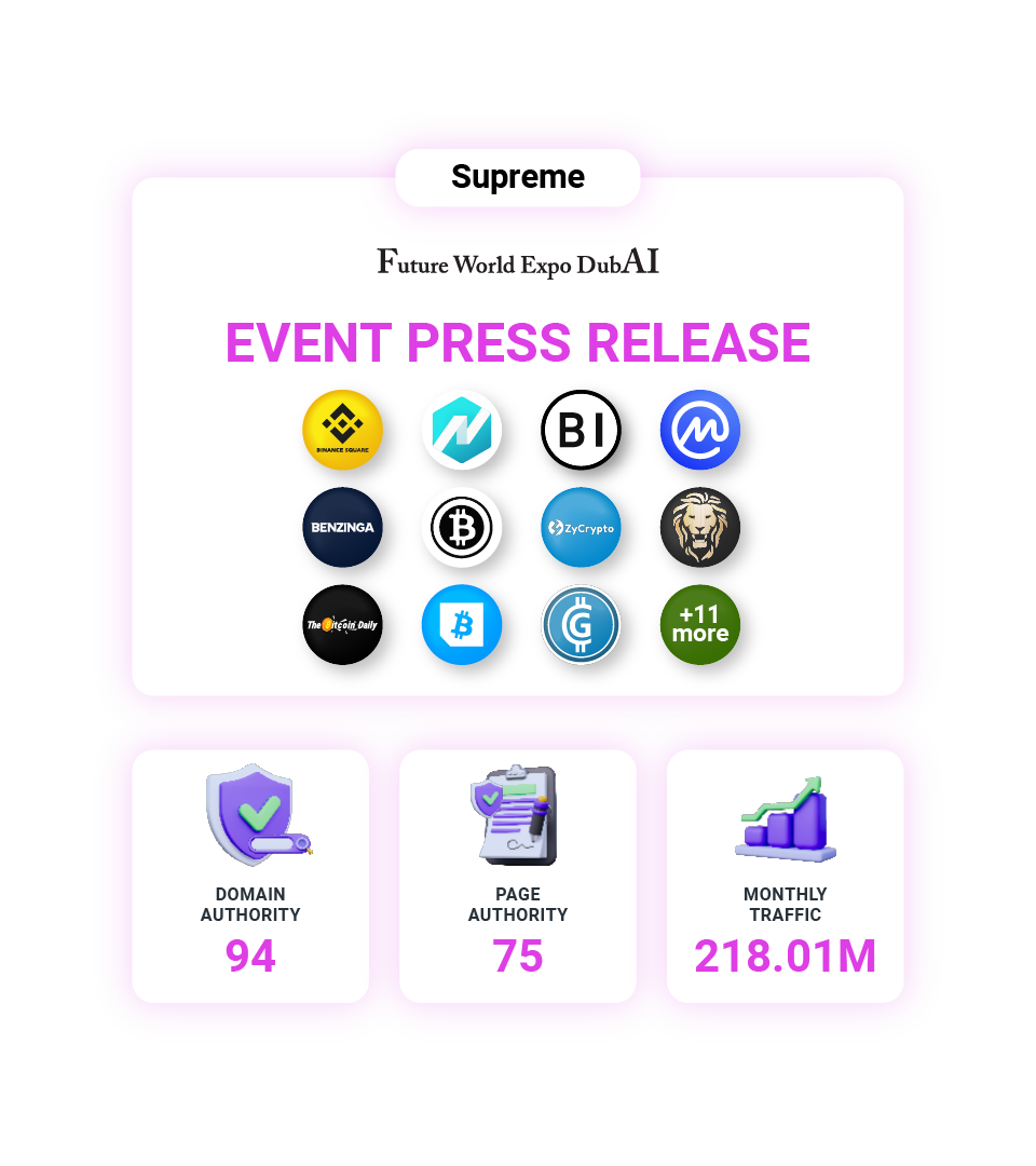FUTURE WORLD EXPO DUBAI Event Press Release