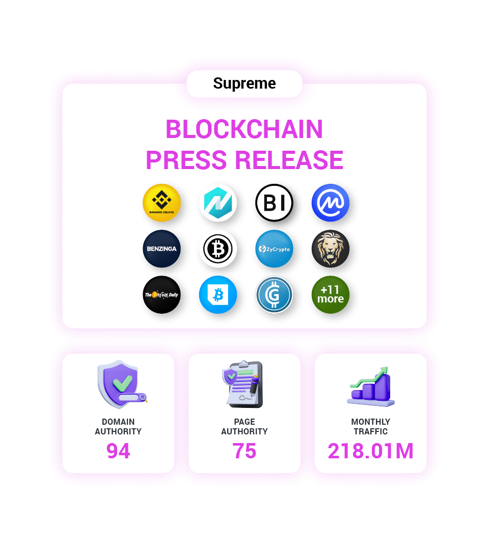 Blockchain Press Release Distribution