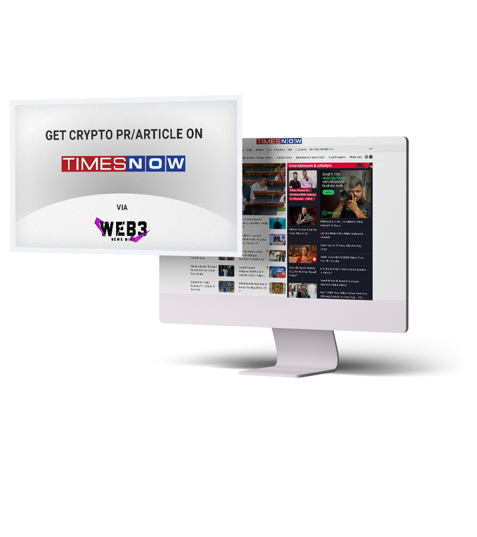 Times Now crypto press release/ article service on web3newswire