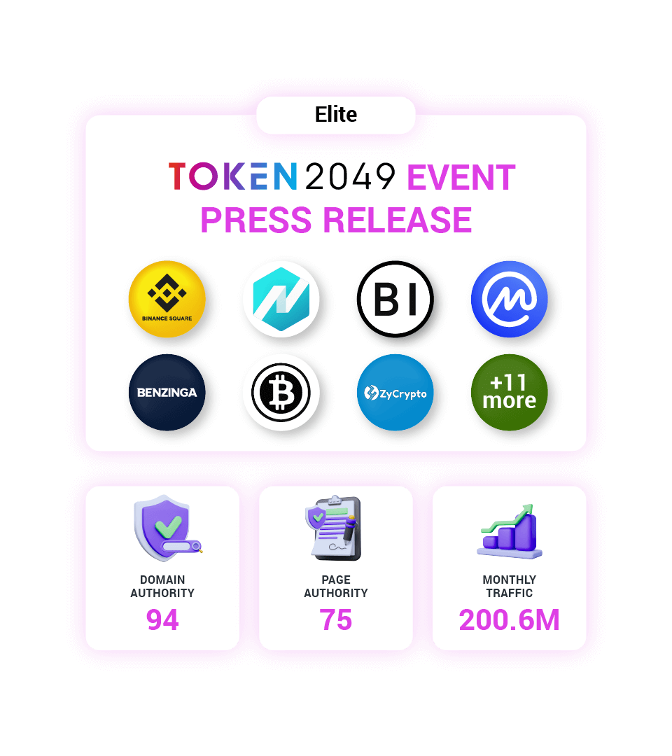 Token2049 Event Press Release