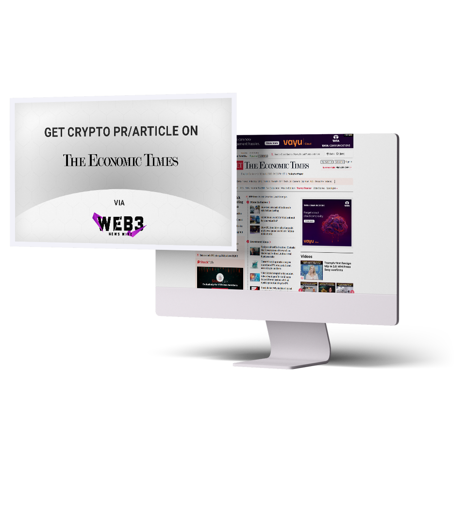 crypto press release distribution service on Economic Times
