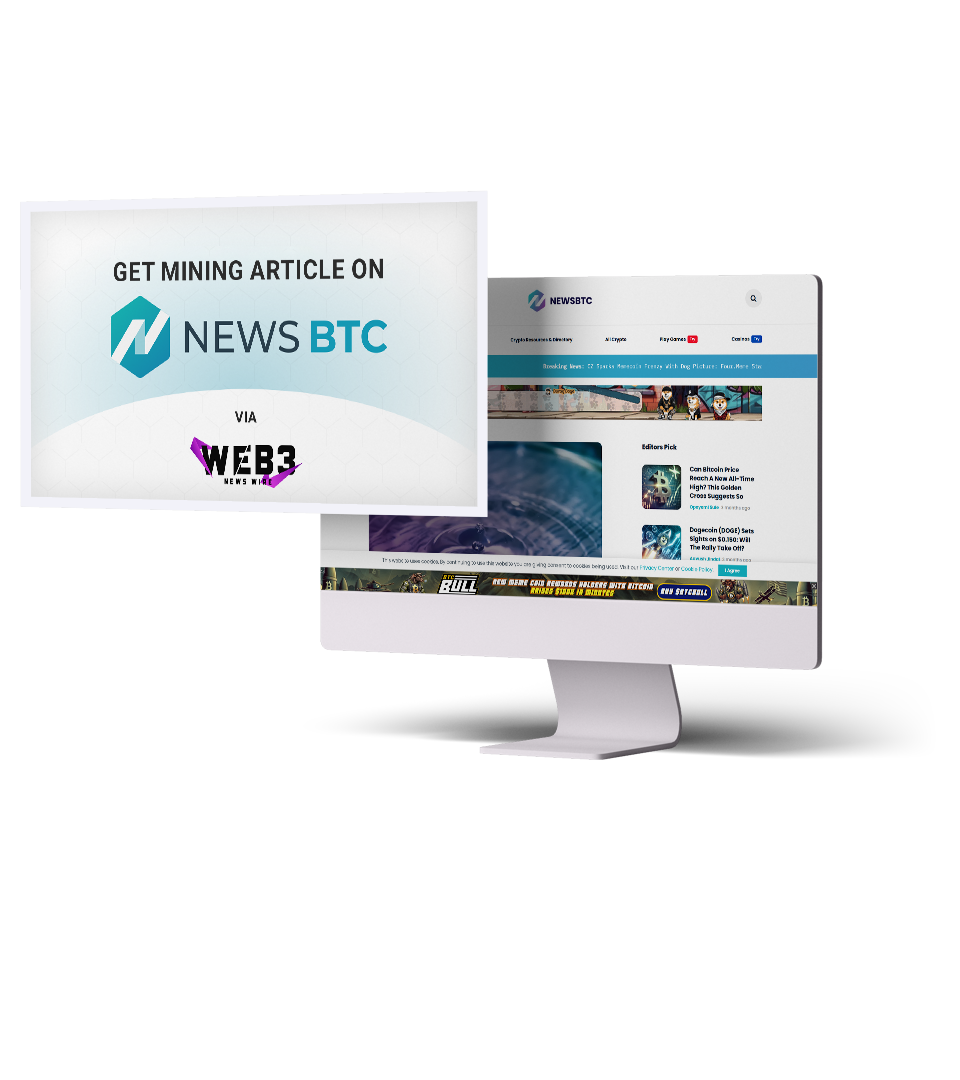 mining article distribution service on Newsbtc
