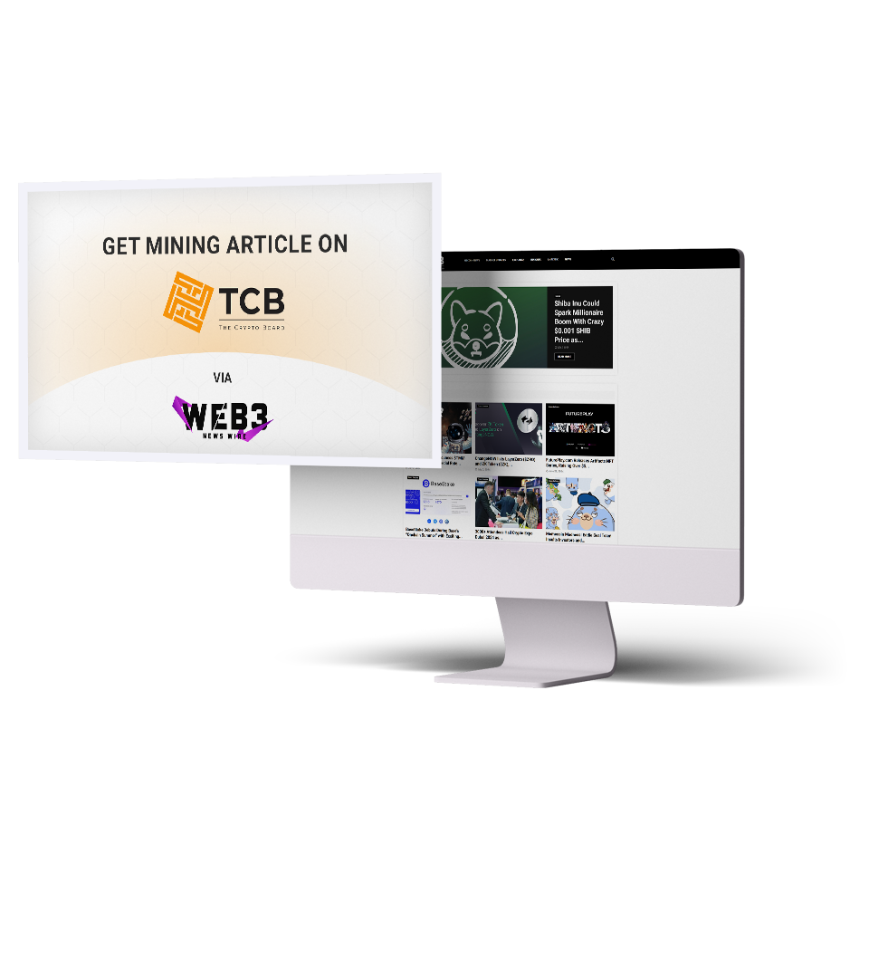 mining article distribution service on thecryptoboard