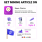mining article service on News alarms