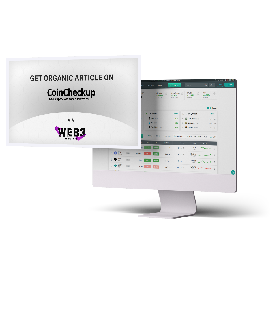 organic article distribution service on Coin checkup