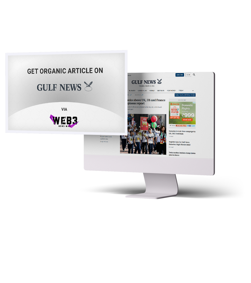 organic article distribution service on Gulfnews