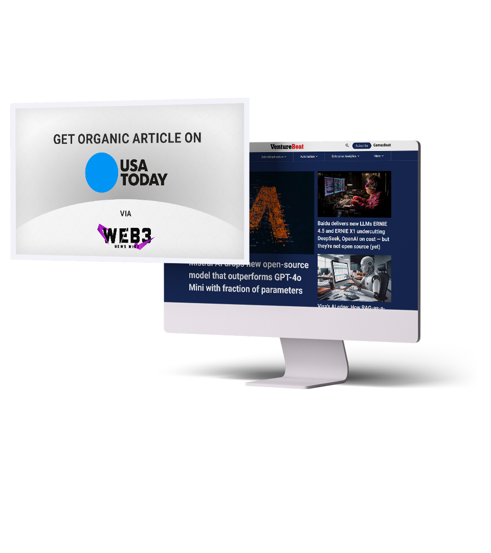 organic article distribution service on USA Today