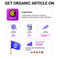 organic article service on cryptonews.net 